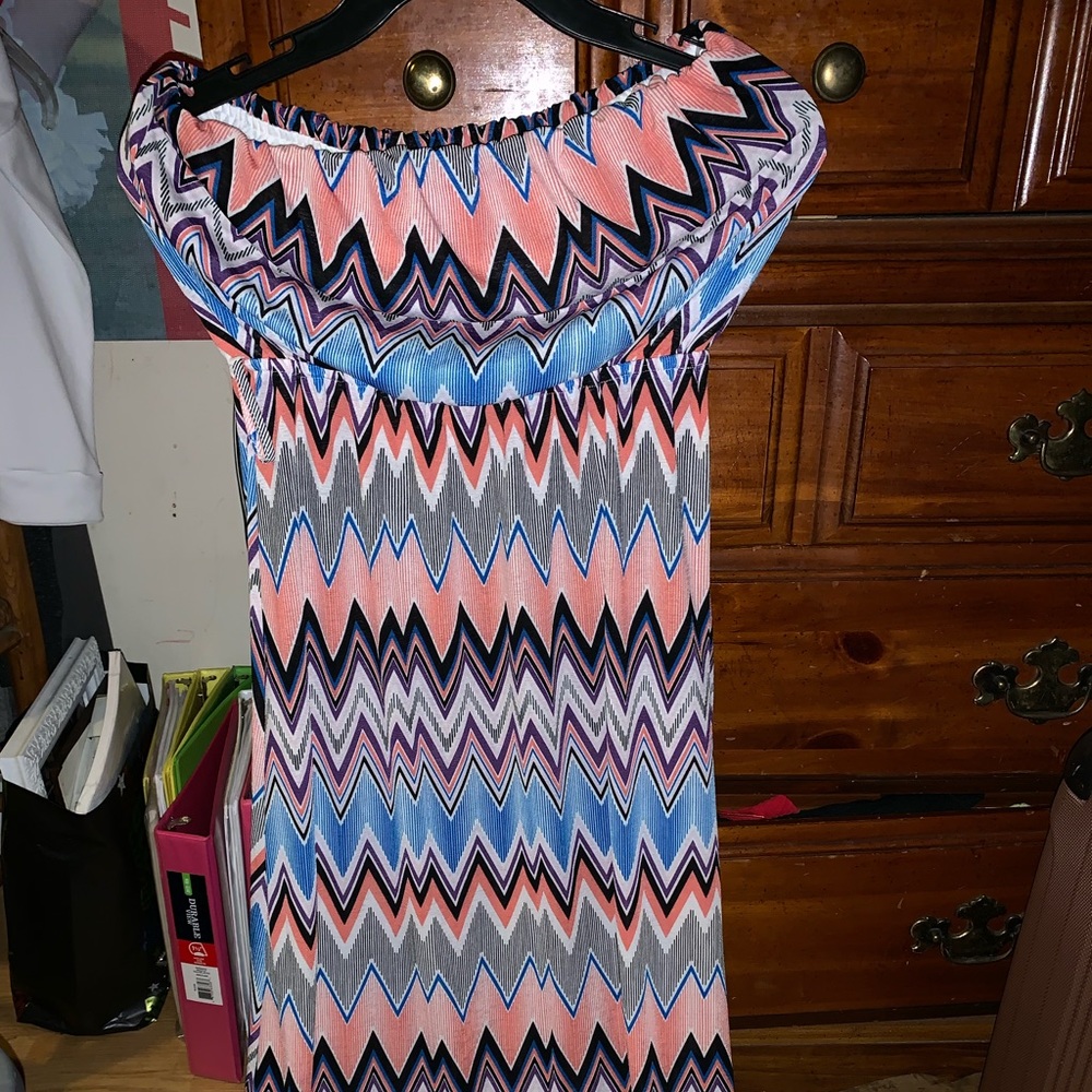 Strapless Maxi Dress